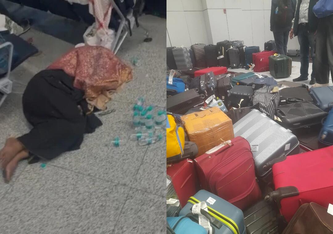 Passengers sleep on floor, suitcases seen lying around as IndiGo cancels 550 flights