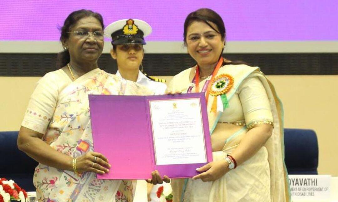 Audiologist Devangi Dalal wins National Award 2025