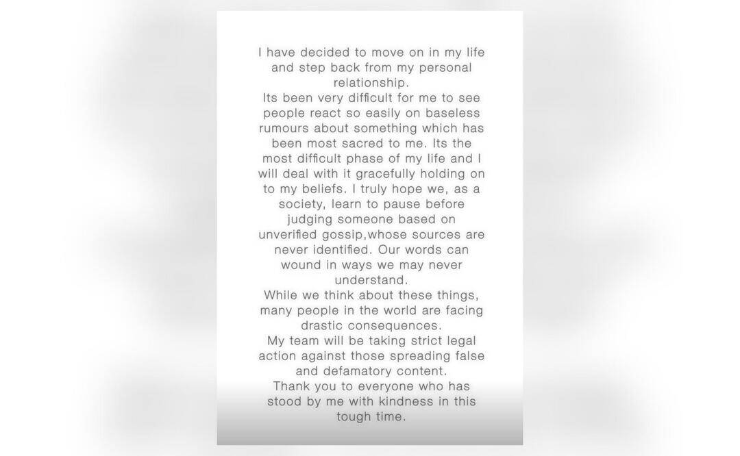 Palaash Muchhal releases statement after wedding with Smriti Mandhana called off