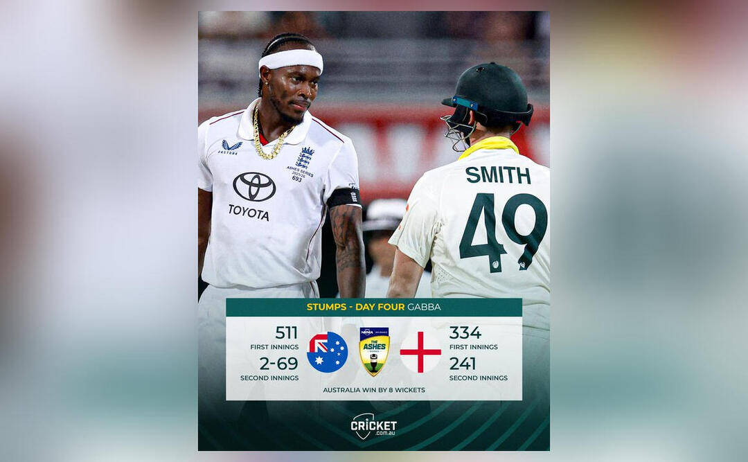 Steve Smith finishes chase with six, Australia win Day-Night Test to go 2-0 up in Ashes