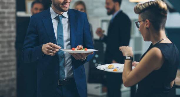 What happens to the body if a person eats while standing?