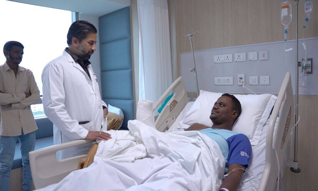 Sudanese soldier gets new thumb after rare surgery