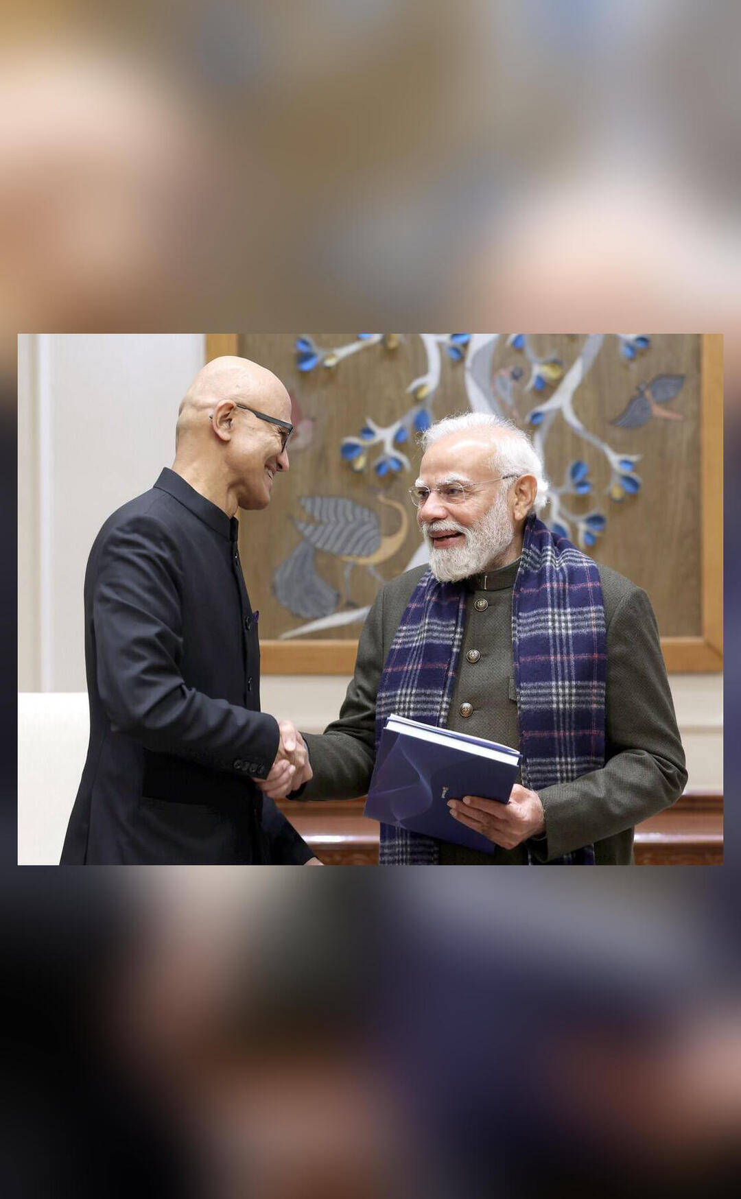 Nadella shares pic with PM Modi, announces Microsoft's biggest investment in Asia
