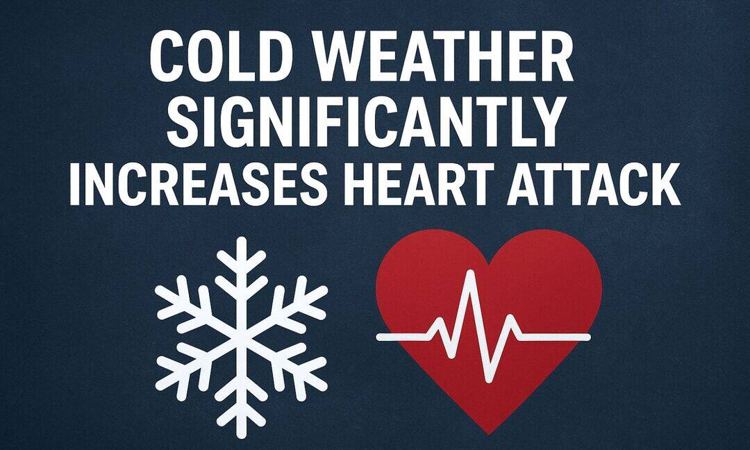 Doctors warn of 30% rise in heart attacks during winter