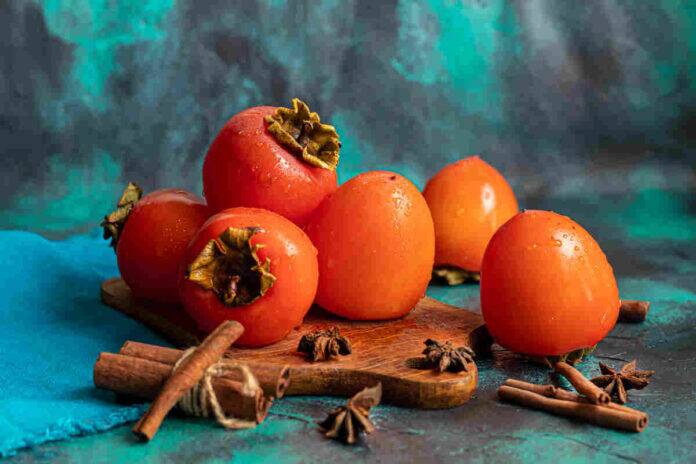 How much persimmon can a person with diabetes safely eat?