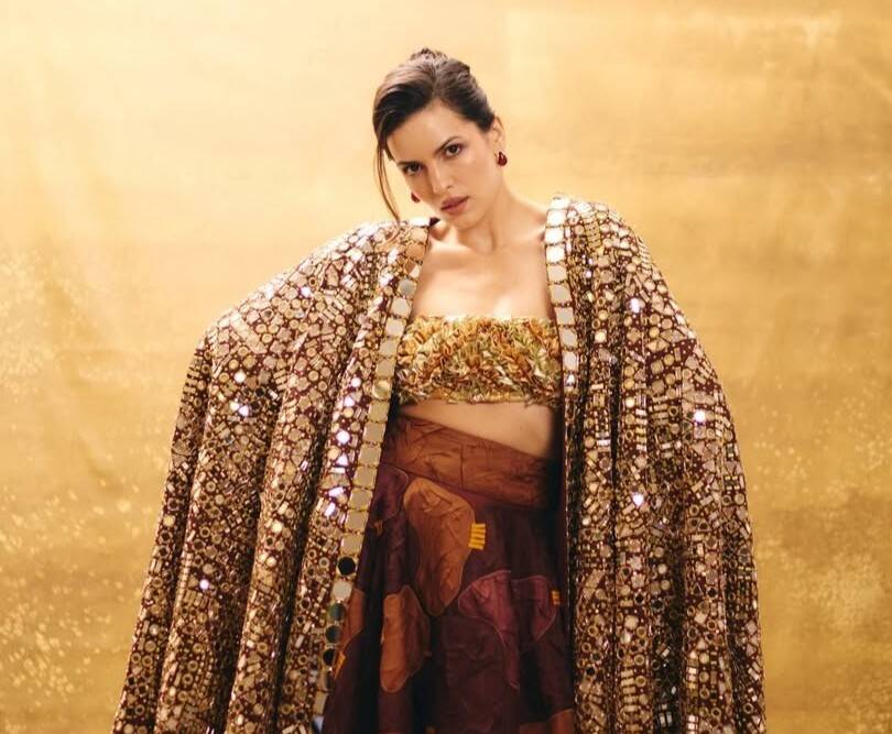 Fans in love with Natasa Stankovic's royal look, call her 'apsara'