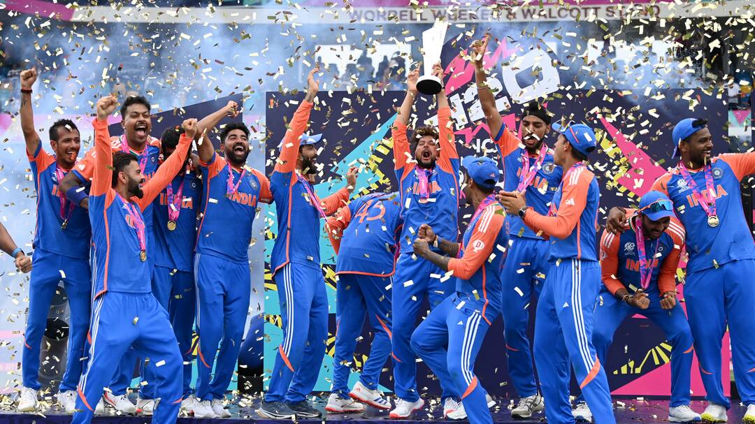 Which players from India's T20 World Cup 2024 squad don't feature in 2026 squad?