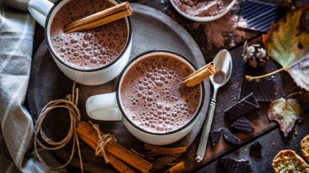 Why should you drink hot chocolate in winter?