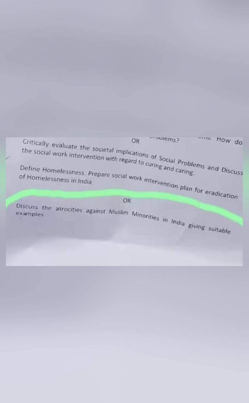 'List atrocities against Muslims in India' question asked in Jamia exam, professor suspended