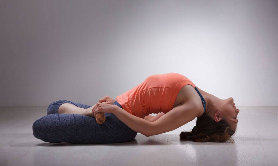Matsyasana yoga pose boosts metabolism and burns belly fat