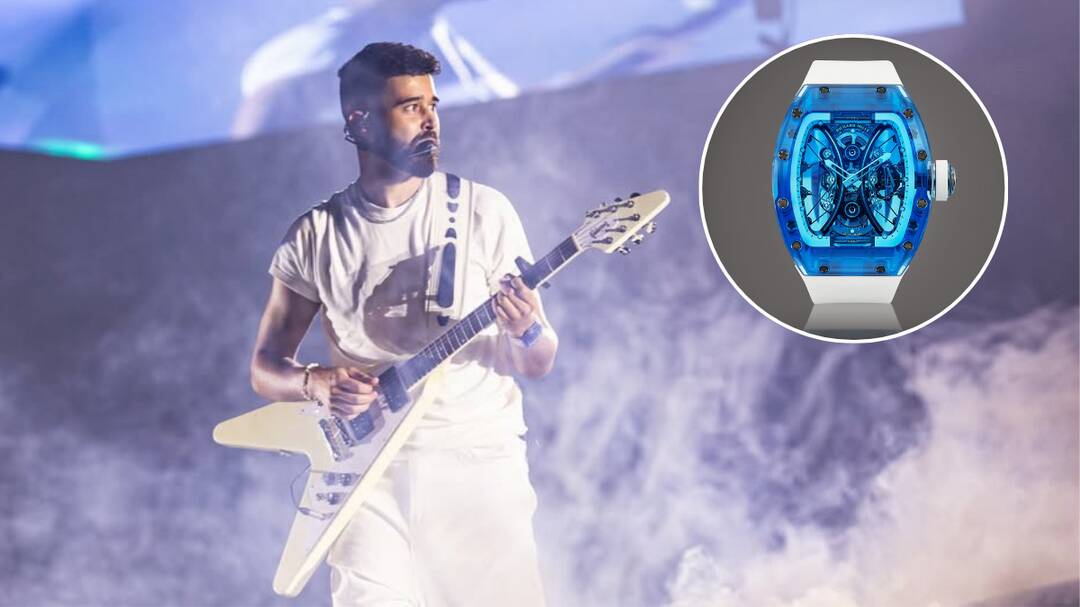 AP Dhillon wears rare ₹54 cr watch at Mumbai concert