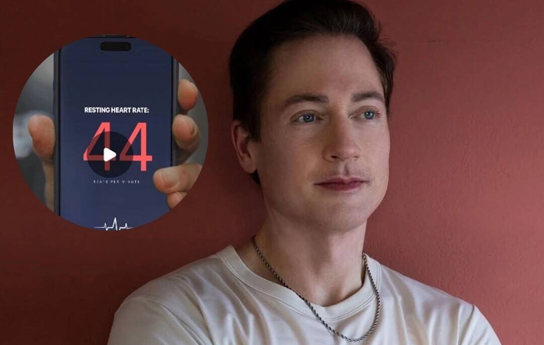 How does lowering resting heart rate affect a person's heart health?