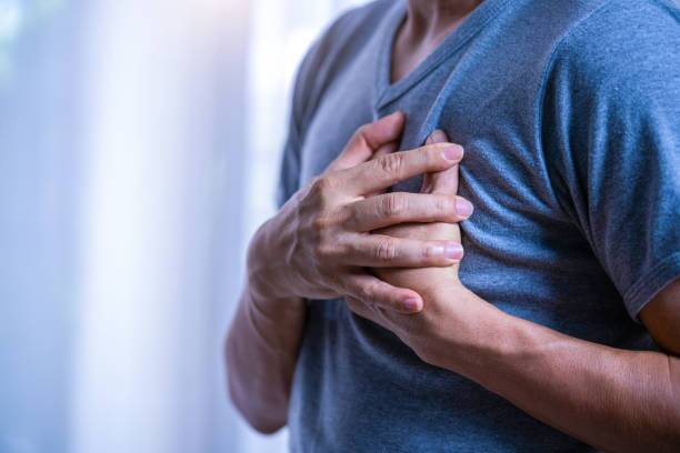 What should not be done when a person suffers a heart attack?