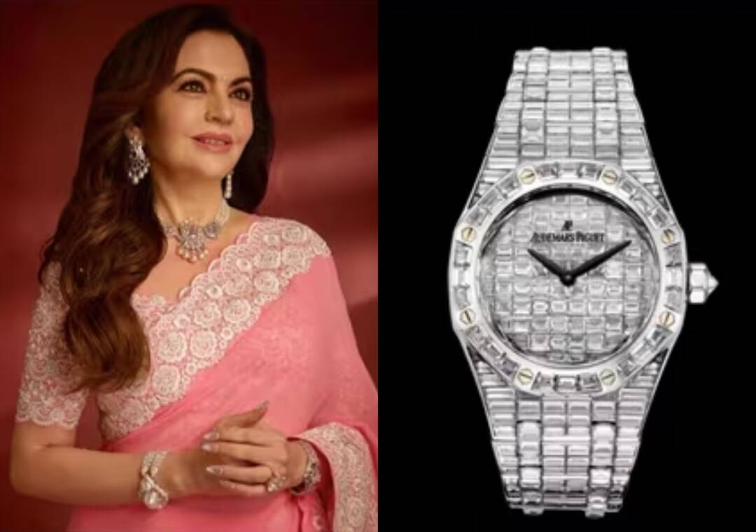 Nita Ambani wears diamond-studded watch worth ₹5.4 crore
