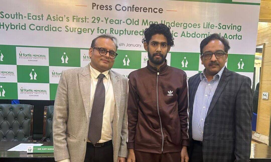 Rare hybrid heart surgery saves 29-year-old man in Gurugram