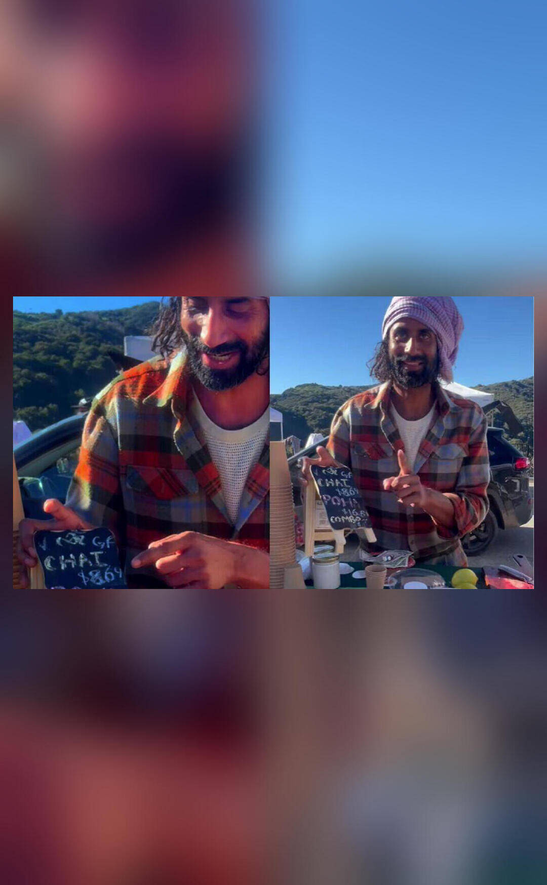 Bihar man sells chai for ₹782 and poha for ₹1512 in LA