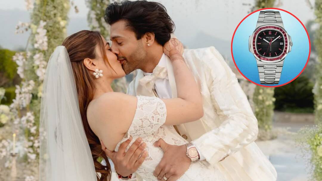 Stebin Ben wore rare ₹9 cr ruby watch for wedding with Nupur Sanon