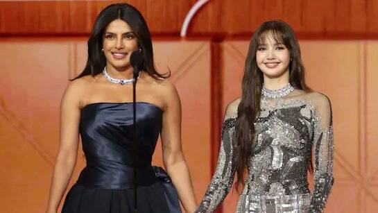 Priyanka and Blackpink's Lisa present award at Golden Globes 2026