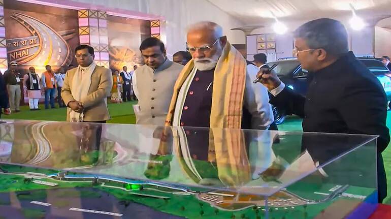 PM lays foundation stone for ₹6,957 cr Kaziranga corridor in Assam