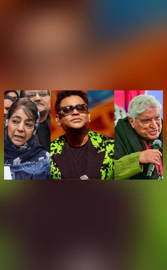 Mehbooba Mufti slams Javed Akhtar for dismissing Rahman’s 'divisive' remark