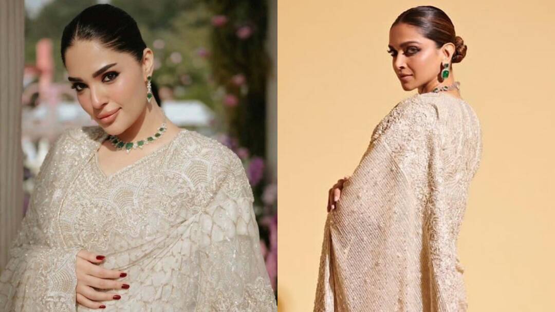 Junaid Safdar's sister Mahnoor recreates Deepika's saree look