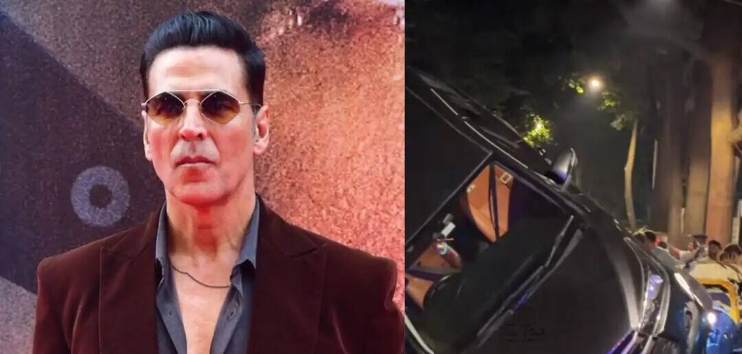 Akshay Kumar's security vehicle meets with accident in Mumbai, 2 injured