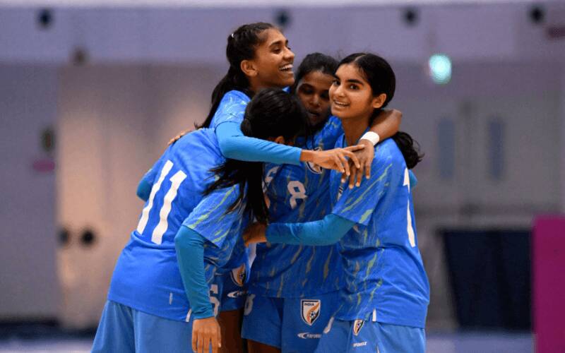 India score 4 goals in last 12 minutes, defeat Pakistan 5-3 in SAFF Women's Futsal C'ship match