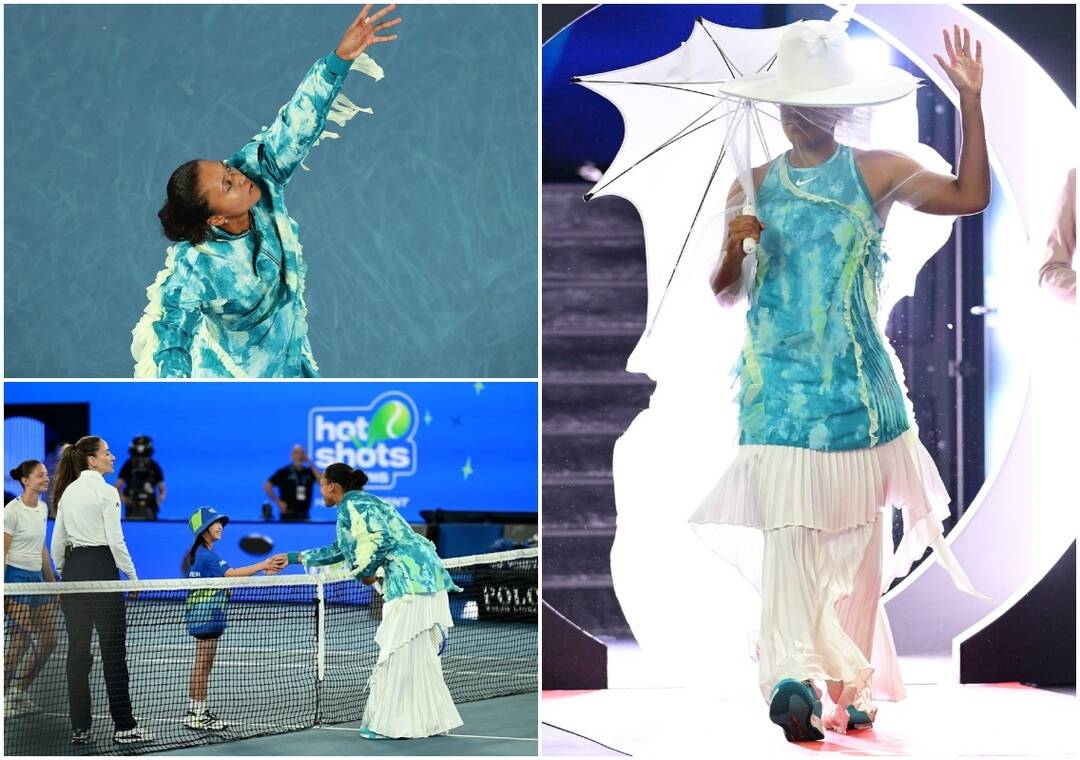 Naomi Osaka wears jellyfish-inspired outfit at Australian Open