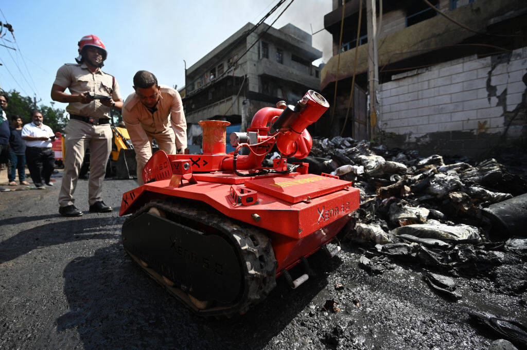 How Army's fire fighting robots will protect ammunition depots