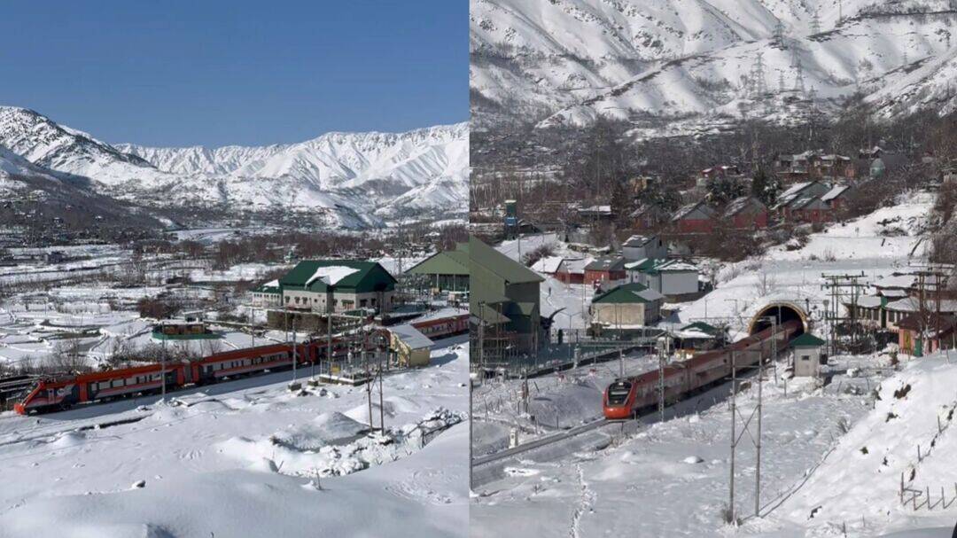 'Switzerland what?': Vande Bharat in snowy Kashmir stuns viewers