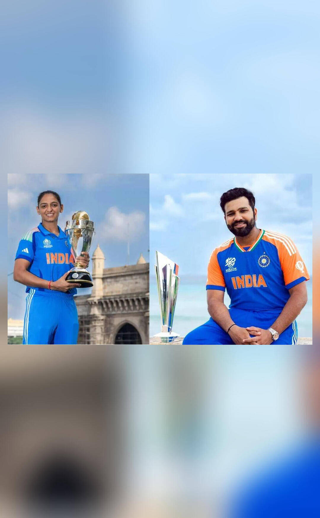 Rohit Sharma, Harmanpreet Kaur honoured with Padma Shri