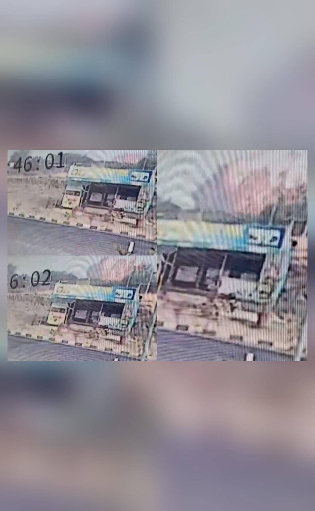 CCTV footage shows the moment Ajit Pawar's plane crashed, erupted into fireball