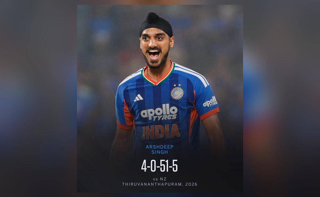 Arshdeep Singh records most expensive five-wicket haul in T20I history