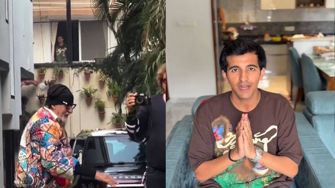 Amitabh's neighbour goes viral after thanking him in video