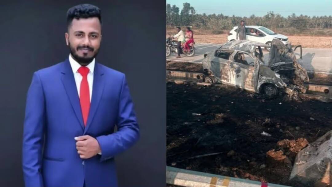 Speeding car crashes into divider in Karnataka's Hassan, 1 killed