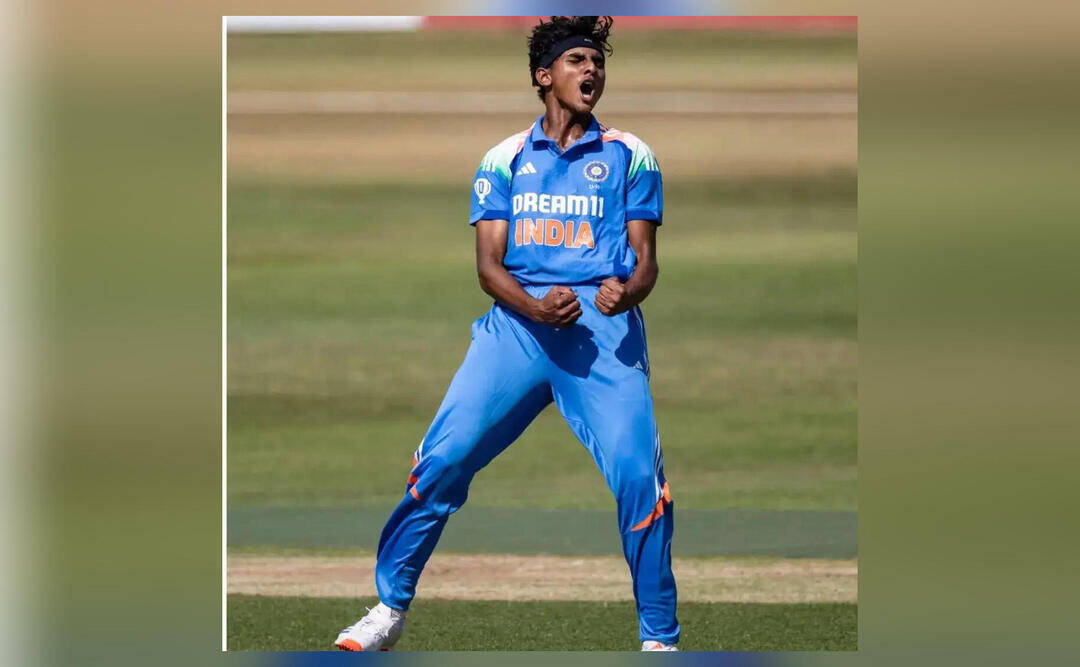 Who is RS Ambrish, who took joint-highest wickets for India in U19 WC 2026?
