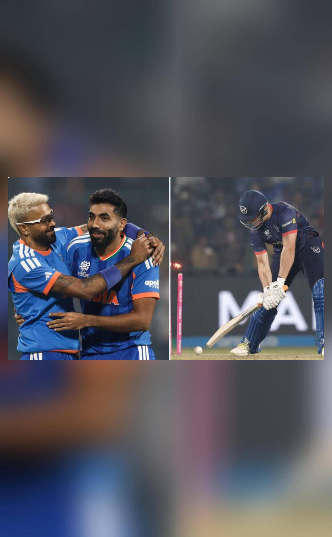 India record their biggest win in T20 World Cup history