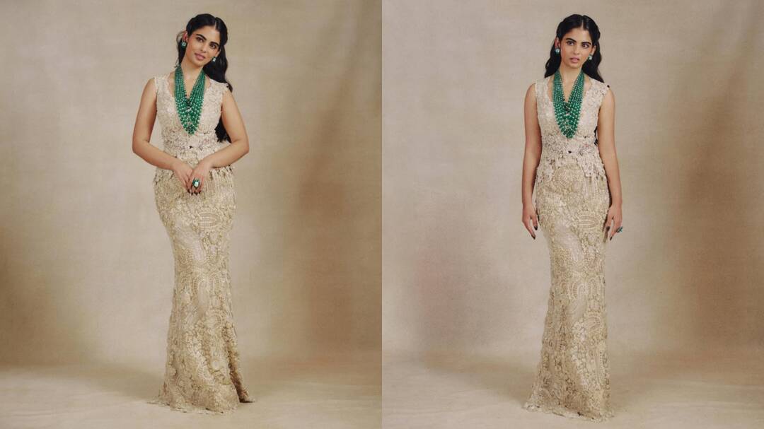 Isha Ambani breaks the internet with royal emerald look