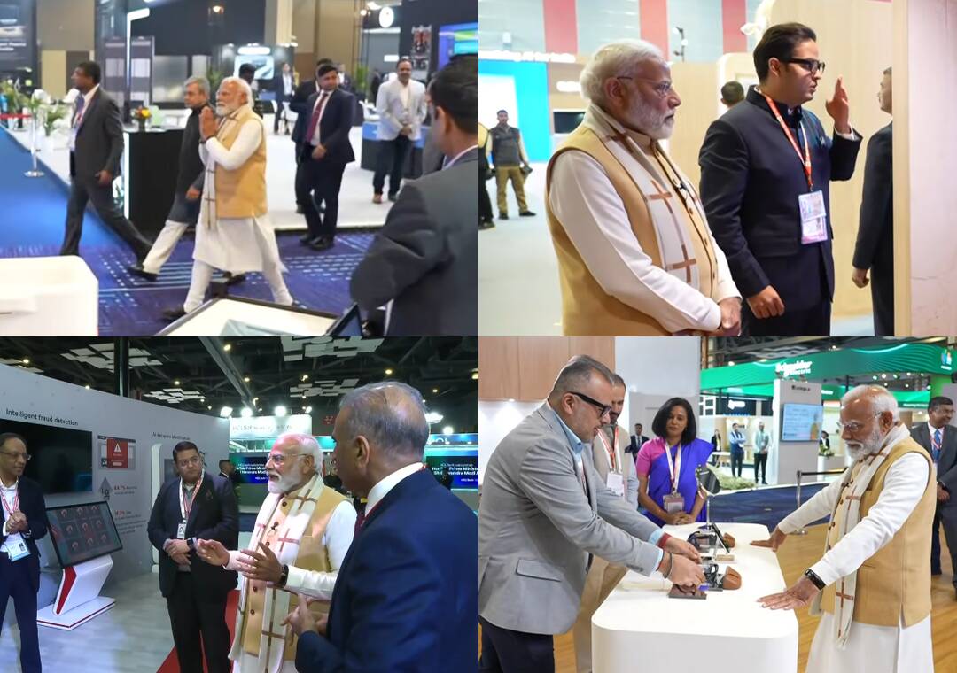 PM Modi inaugurates India AI Impact Summit, interacts with startup founders