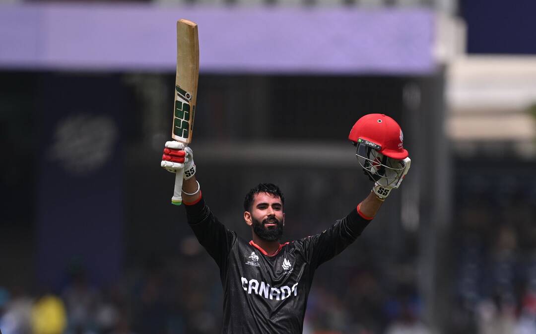 Canada's Yuvraj Samra becomes 1st Associate player to slam ton in T20 WC history