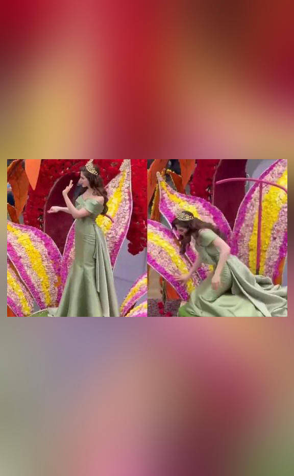 Miss Universe Fatima Bosch collapses during parade appearance in Ecuador