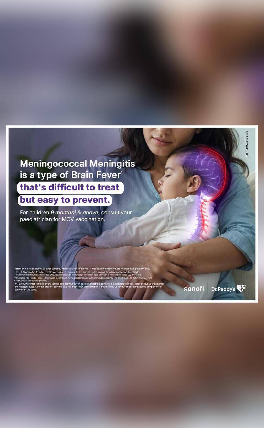 Meningococcal Meningitis: A fast-moving Brain Fever parents should know