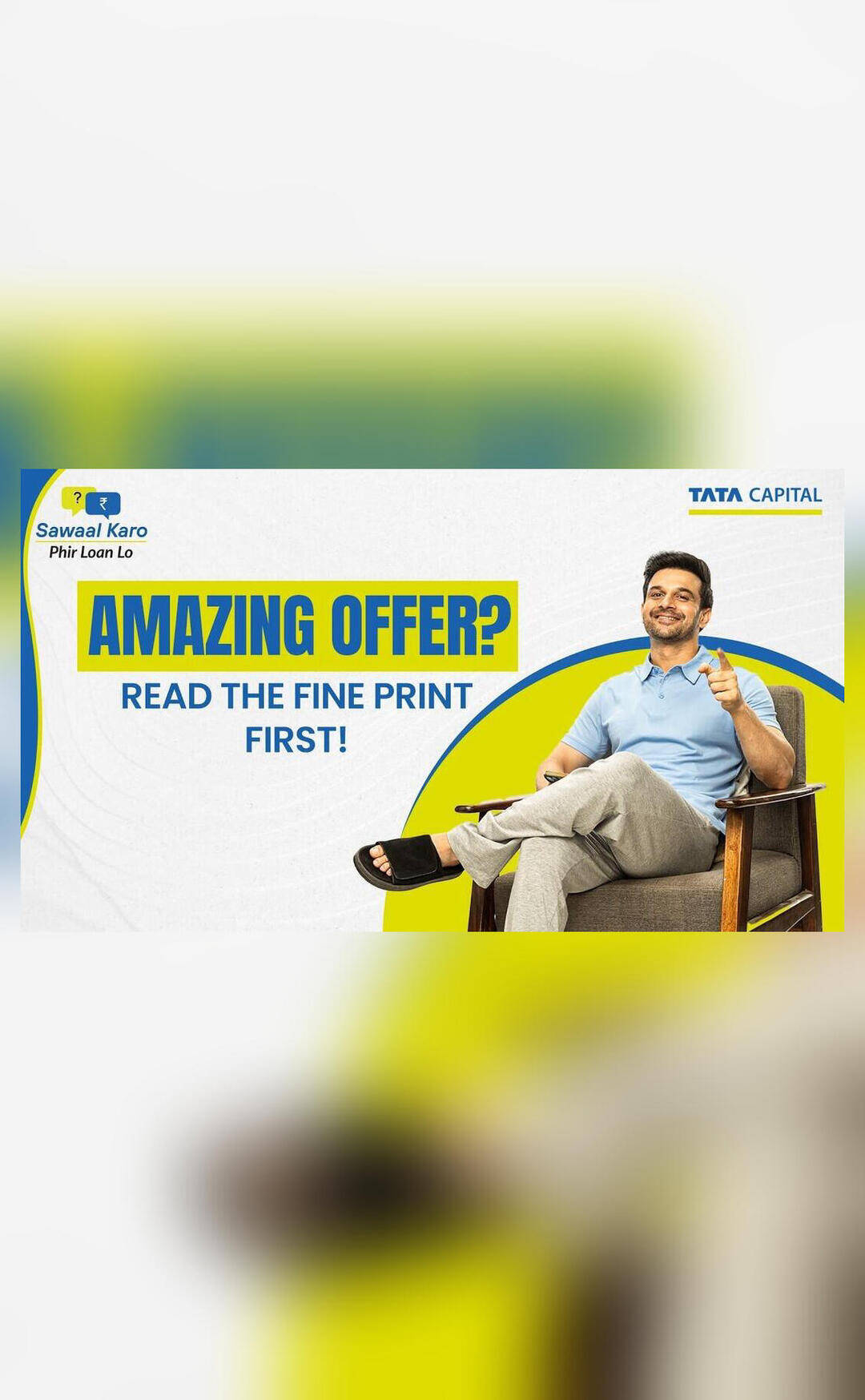 Sawaal karo, phir loan lo: A social awareness initiative by Tata Capital