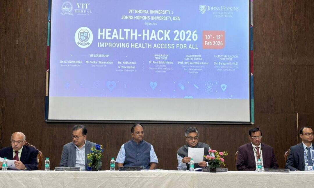 VIT Bhopal & Johns Hopkins drive health innovation