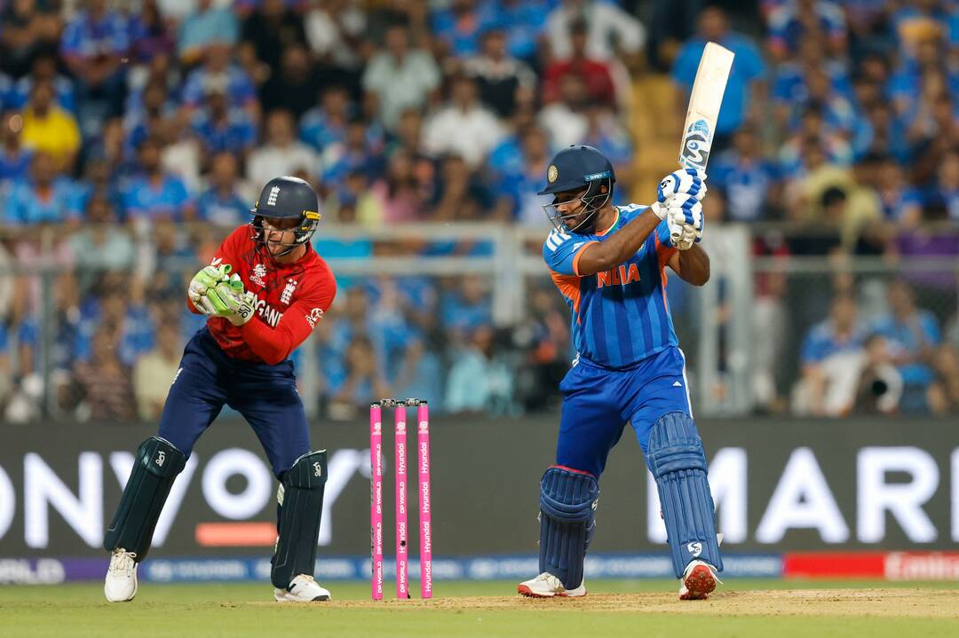 India record highest total in knockouts in T20 World Cup history