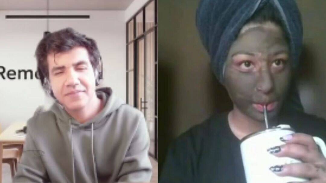 Gen Z employee joins work call with neem face mask on; CEO reacts