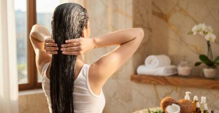 Natural way to reduce hair fall & boost shine