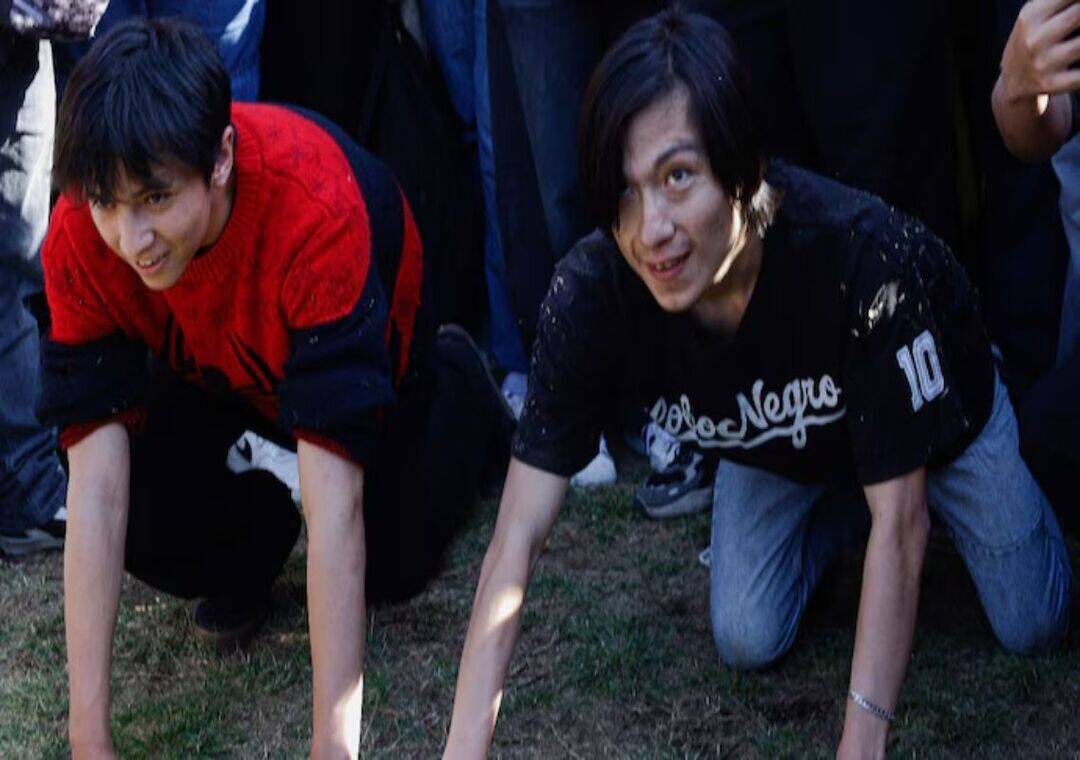 ‘Quadrobics’ trend sees people move on all fours for fitness