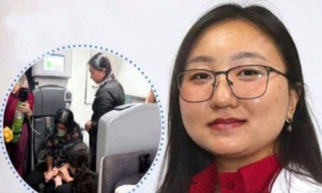 Manipur doctor saves passenger during mid-air emergency
