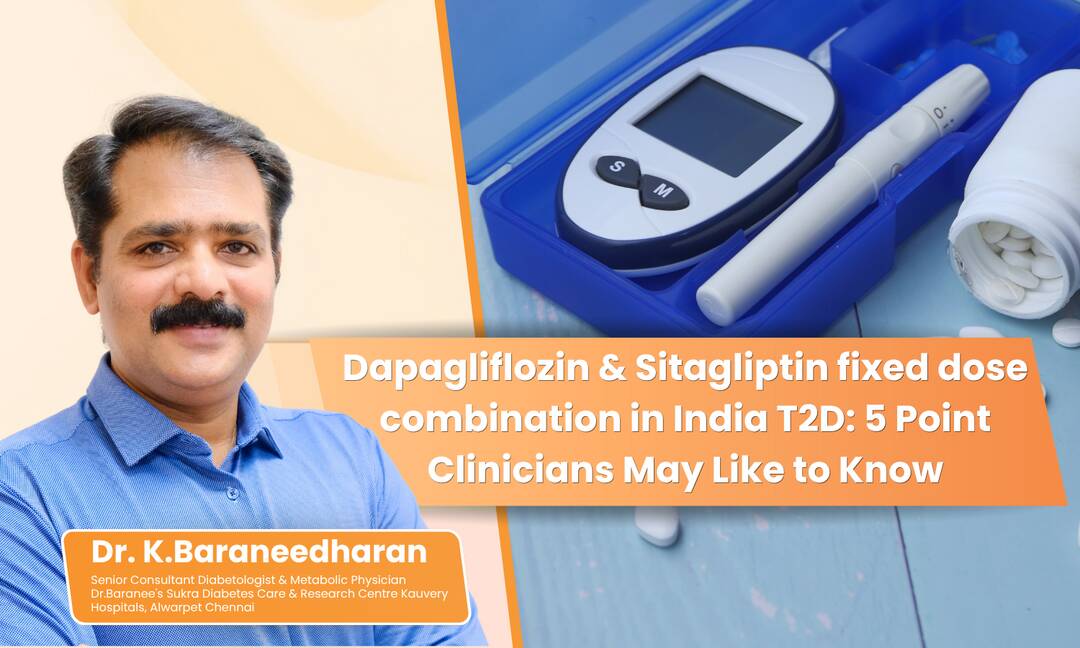 Dapagliflozin–Sitagliptin combo boosts T2D care: Expert